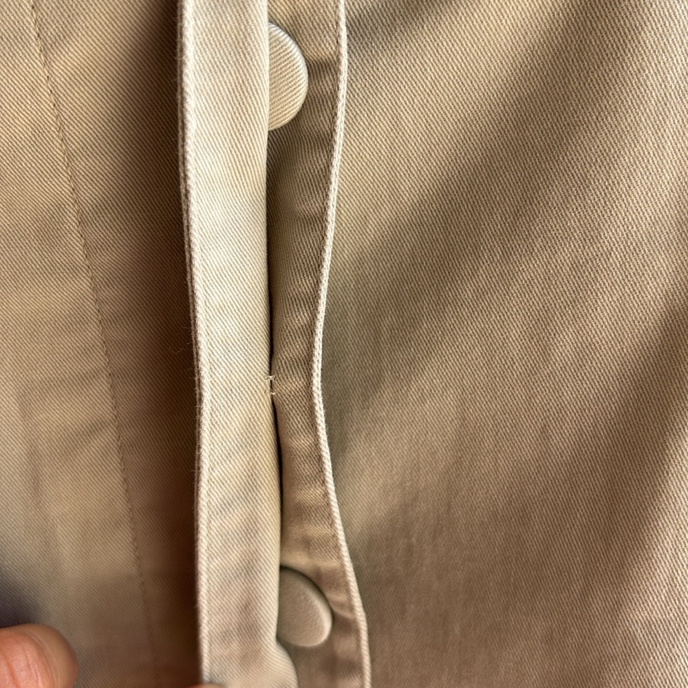 💚Talbots Khaki Stretch Jacket - Picture 11 of 16
